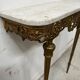 Console de style Louis XVI en bronze ciselé XX siècle