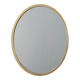 Art Deco Copper‑Plated Metal Mirror, Belgium ca. 1925