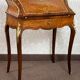 Secretary Bonheur du Jour Louis XV in rosewood and walnut 1870-1900