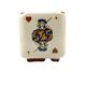Brugerolle aigle rouge Napoleon cognac ceramic ashtray, france 1950s