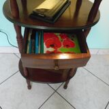 Telephone extra cabinet, wooden, 3 trays, 1 drawer