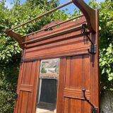 Art Deco oak cloakroom