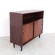 Small Danish design wardrobe with 2 sliding doors, 1960s