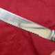 Set of 12 vintage meat knives stainless steel blade