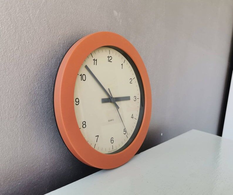 Vintage Junghans wall clock, 1980