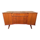 Mid century retro vintage teak small sideboard by William Lawrence 1960