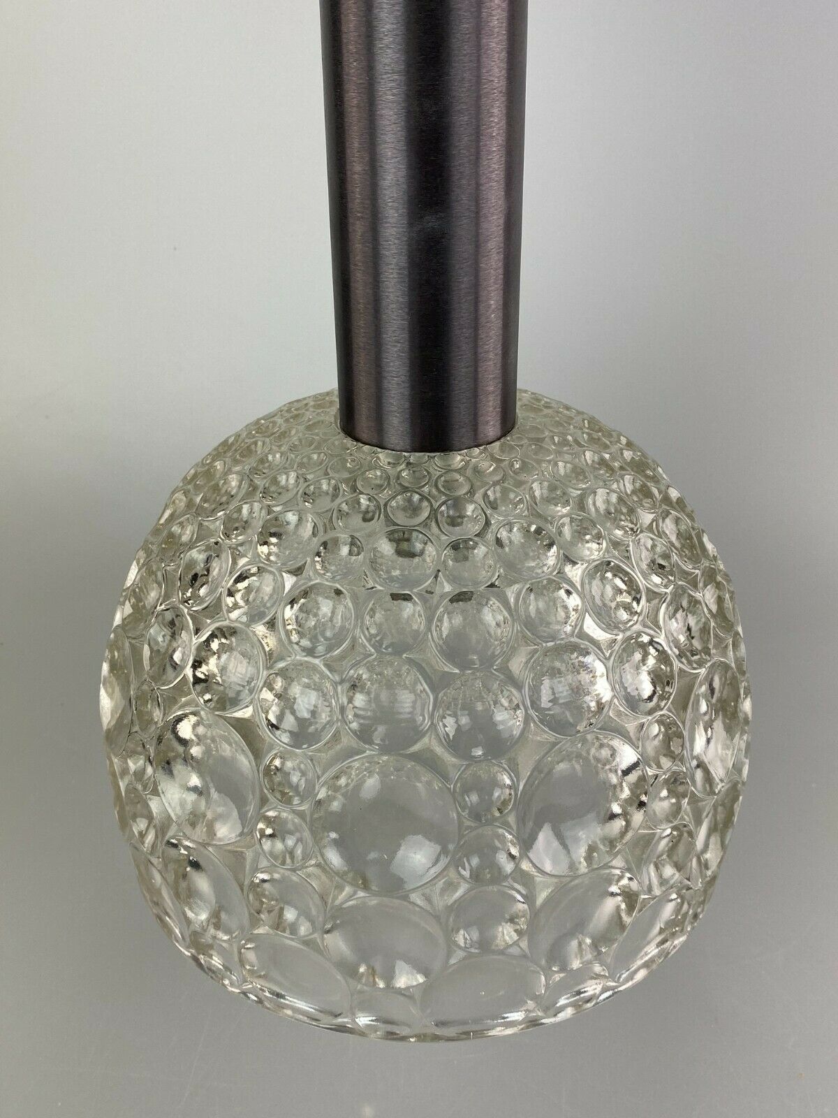 60s 70s lamp light hanging lamp glass ceiling lamp Space Age Design 60s