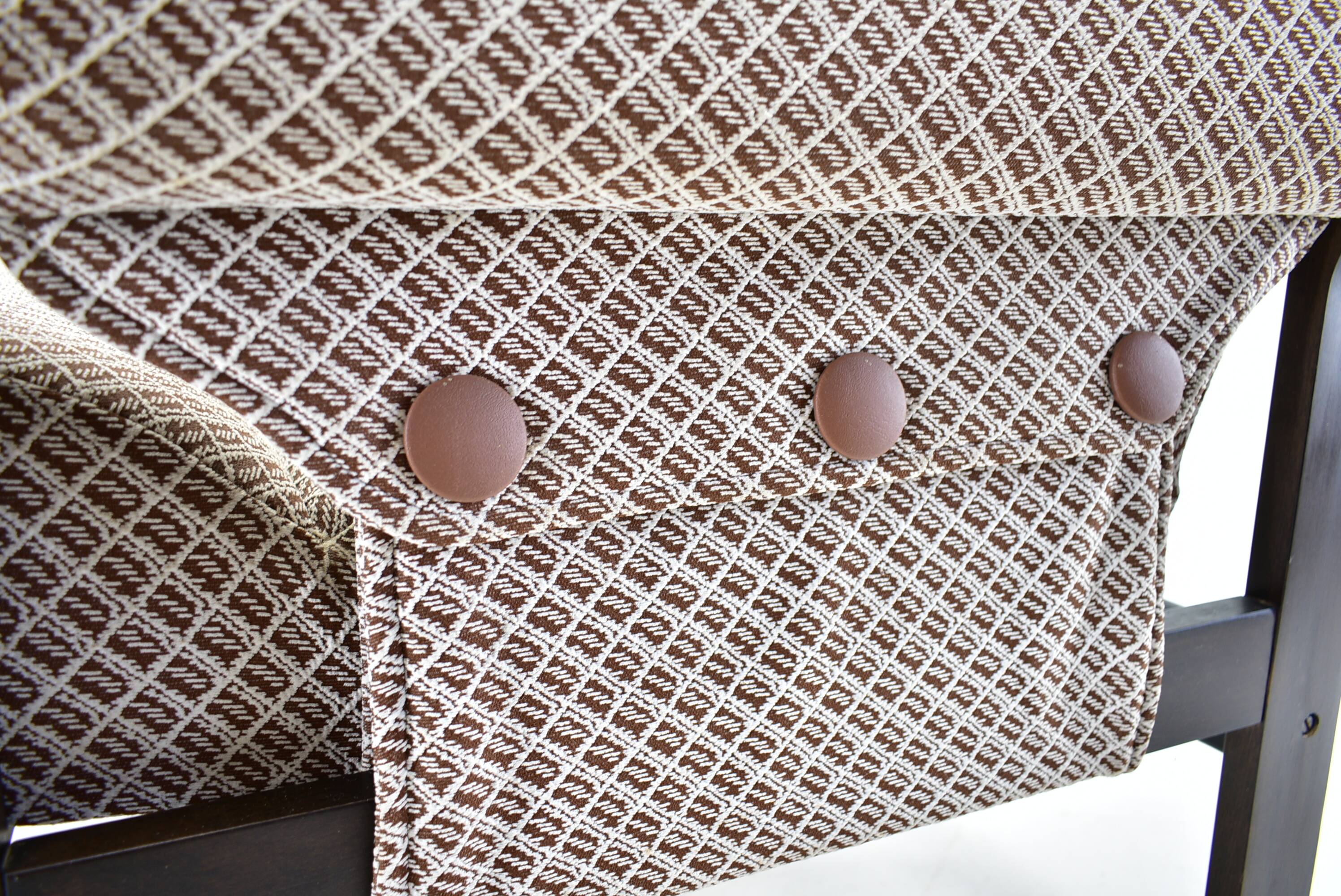 Midcentury Adjustable Sofa, Czechoslovakia,  1970s