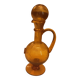 YELLOW GLASS CARAFE MOUTH-BLOWN LA ROCHERE