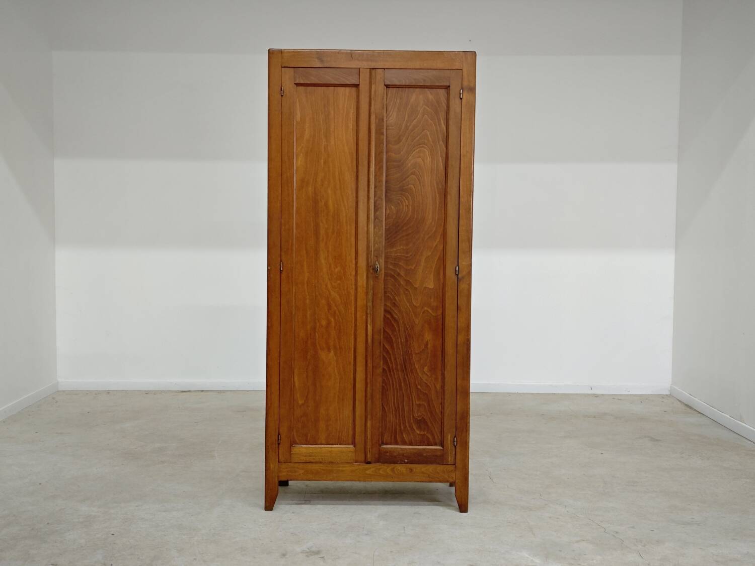 Parisian wooden wardrobe in country style