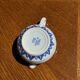 Small Chinese blue and white tea set for 6 cups and saucers.