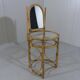 Vintage rattan dressing table 1970's