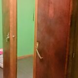 Art Deco walnut wardrobe