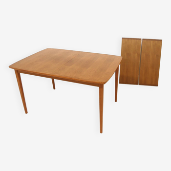 Table de salle à manger scandinave en teck, Suède, 1960