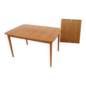 Table de salle à manger scandinave en teck, Suède, 1960