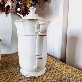 Coffee Service 12 Complete Services in Limonge France Model Versailles Porcelain