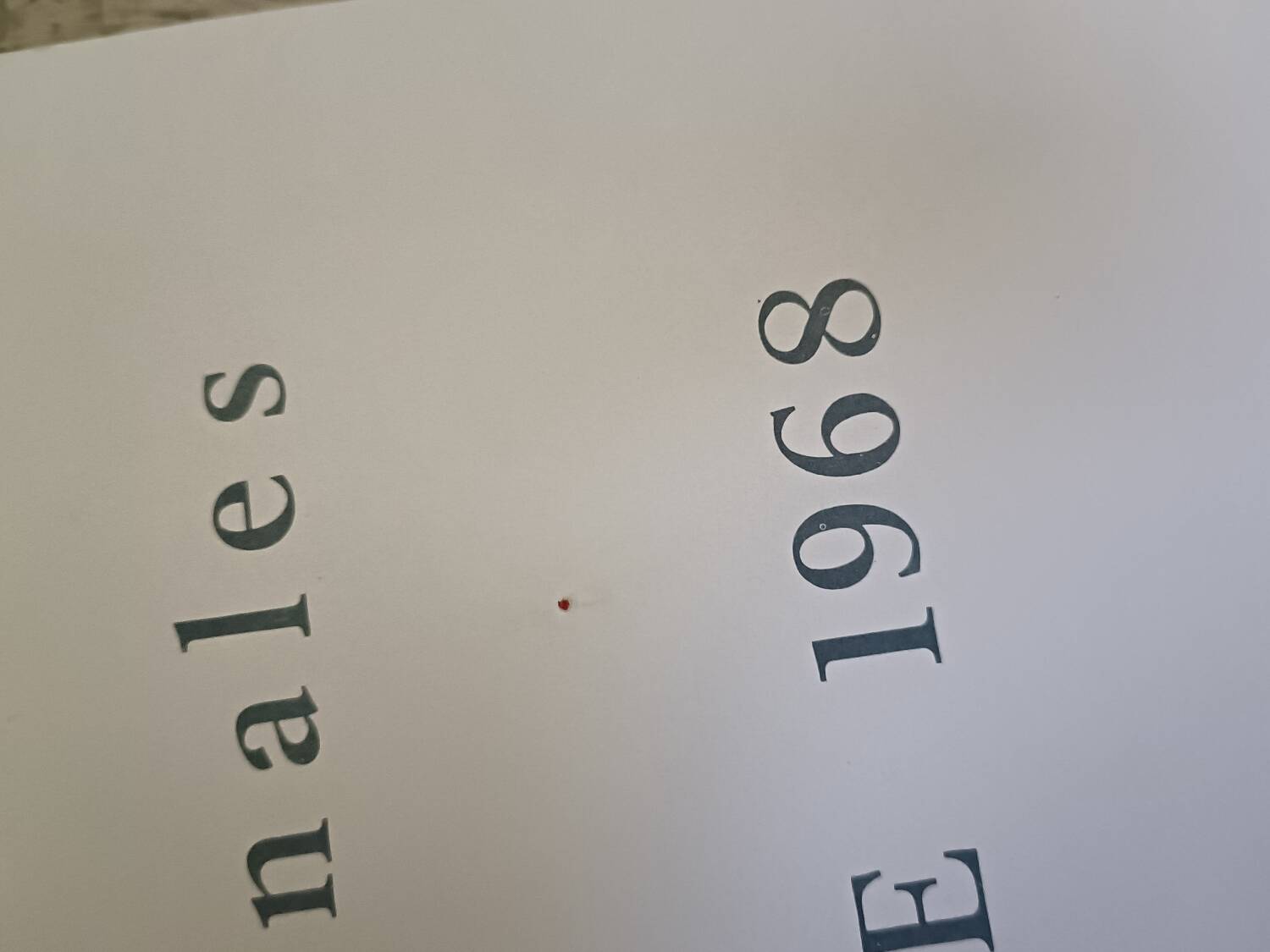 Original poster exhibition Lars Bo, 1968