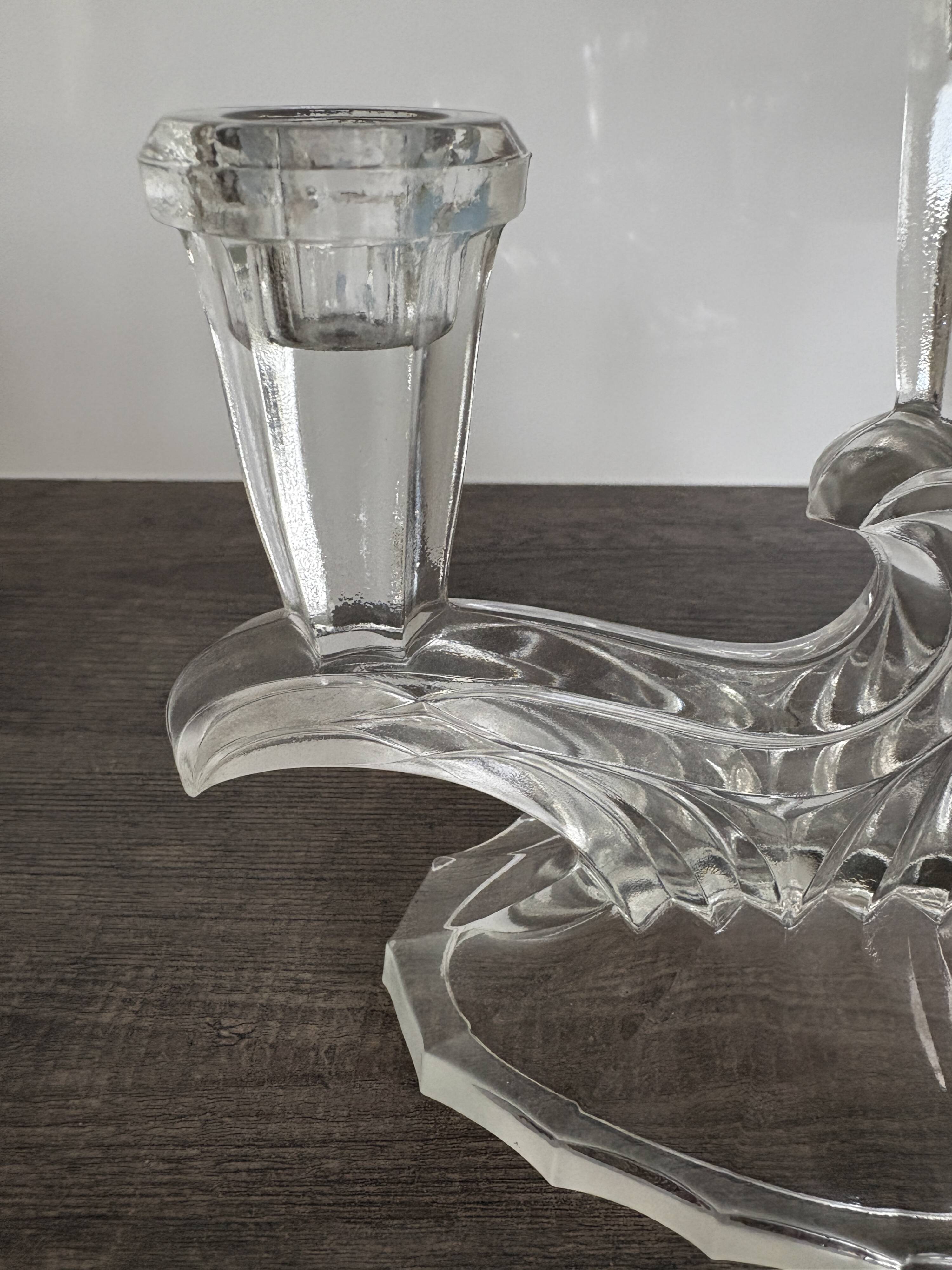 Art Deco candle holder