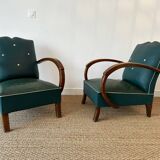Pair of vintage armchairs