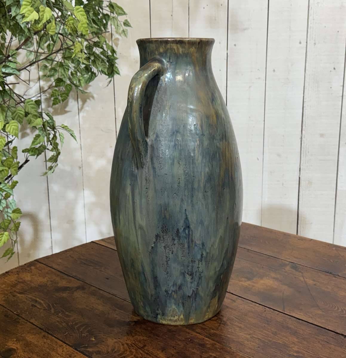 Large stoneware vase signed Léon Lempereur, work from the 1950s.