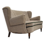 1960s, Danish 3 seater sofa, original good condition, cotton-wool.