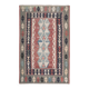 Vintage Turkish kilim, handwoven, 142x220 cm.