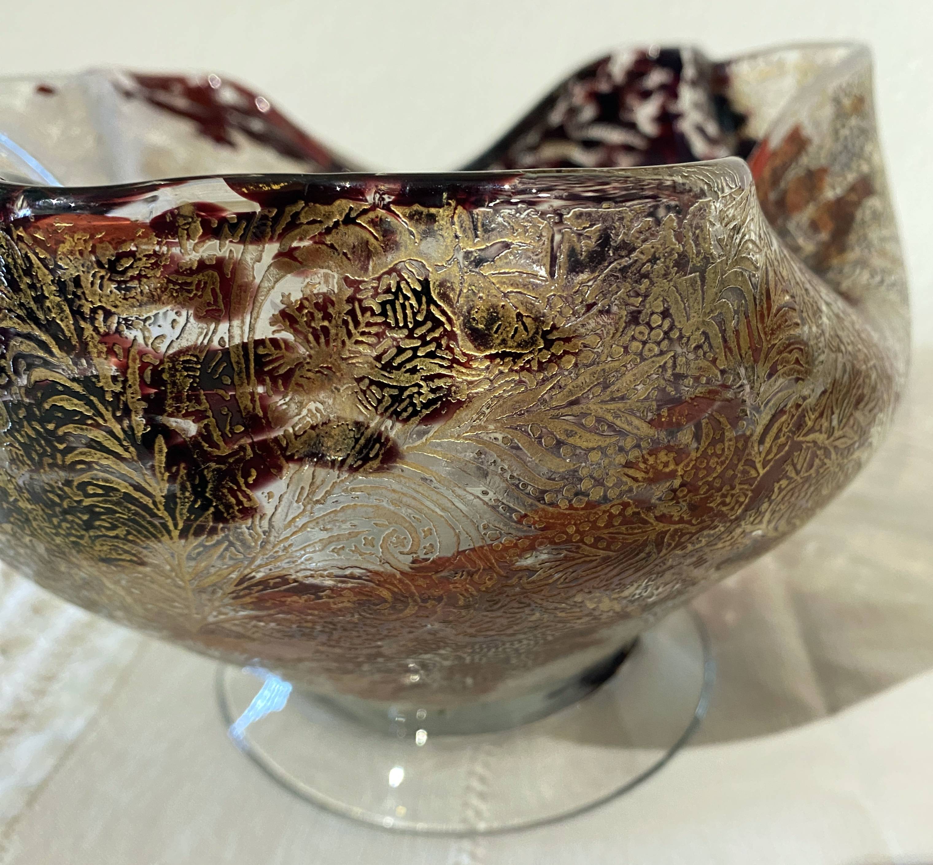 Cup 1900 "Spring" decorations Japan Clichy St Denis Montjoie cf Legras