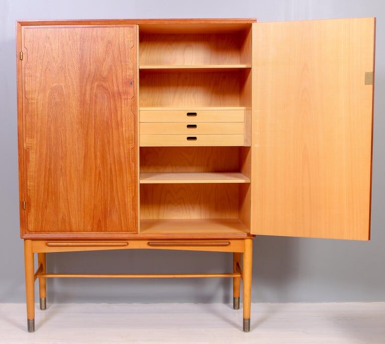 1950s Swedish teak cabinet