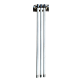 Vintage 3-branch towel rack