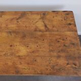 Rustic farmhouse table with drawers