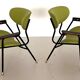 Pair of Lounge Chairs by Gastone Rinaldi, 1960s