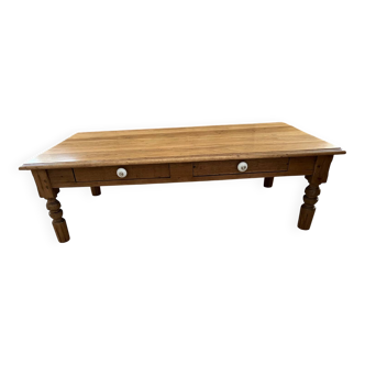 Vintage old country chic coffee table