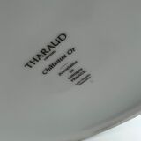 Vase Limoges Tharaud white with golden fleur-de-lis