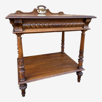 Console style Henri II Renaissance noyer 1900