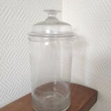 Antique glass candy box/jar