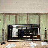 Large metal mirror
