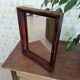 Vintage wooden mirror from the 50s/60s 39*29 cm