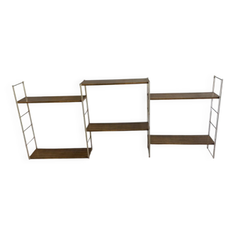 Modular metal shelves from the 1960s