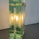 Italian Modern thick glass table lamp from 70s