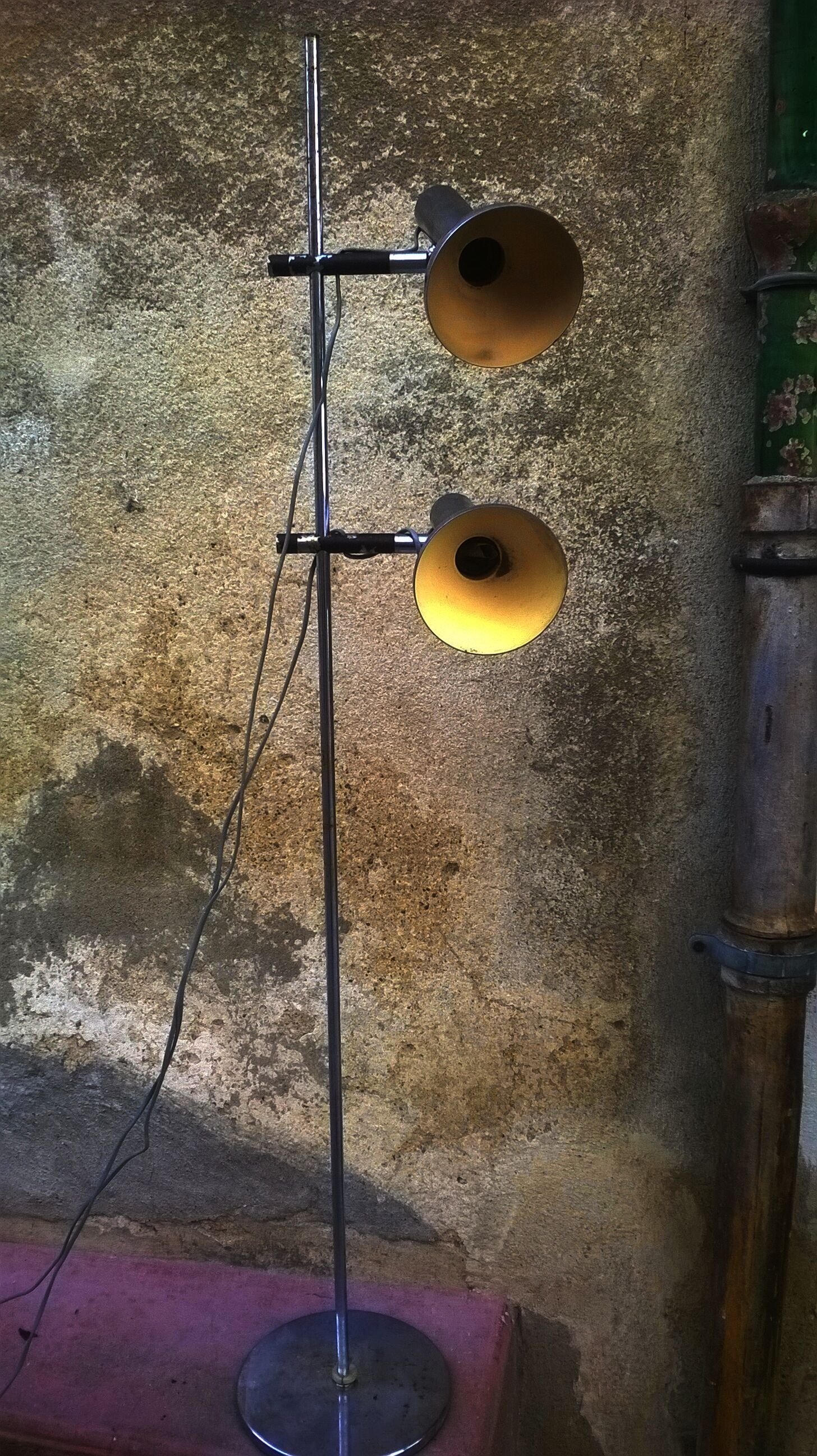 Lampadaire spots vintage