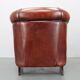 Fauteuil en cuir vintage, Tchécoslovaquie