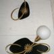 Pair of wall sconces from the 1950s