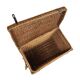 French wicker trunk