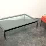 Rectangular coffee table LC10 Le Corbusier by Cassina