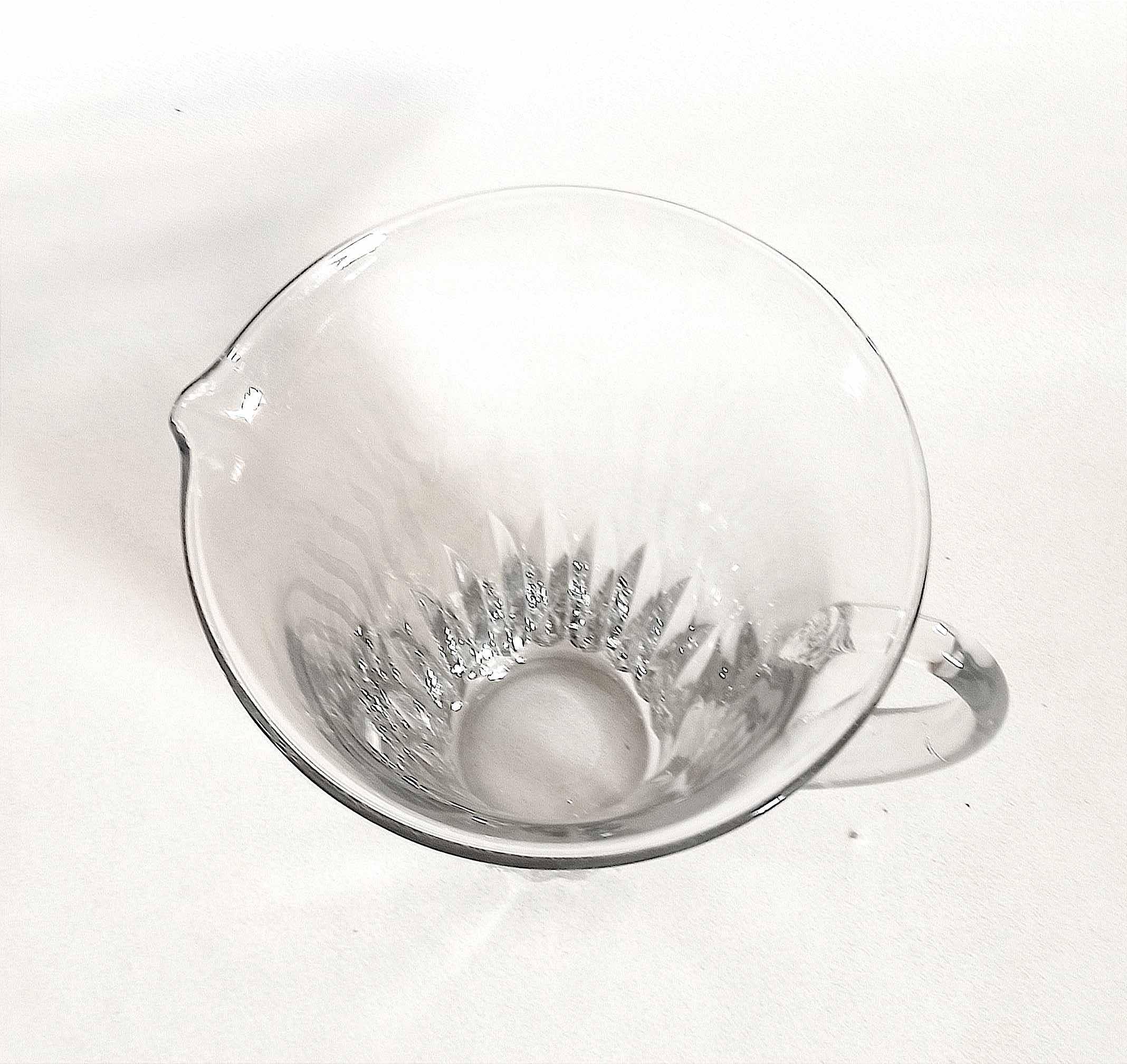 Vintage crystal carafe Height 21.7 cm