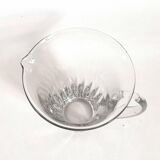 Vintage crystal carafe Height 21.7 cm