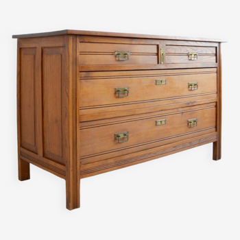 Oak chest of drawers / Parisian furniture 1930s