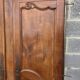 Paire de portes de placard style Louis XV en merisier massif