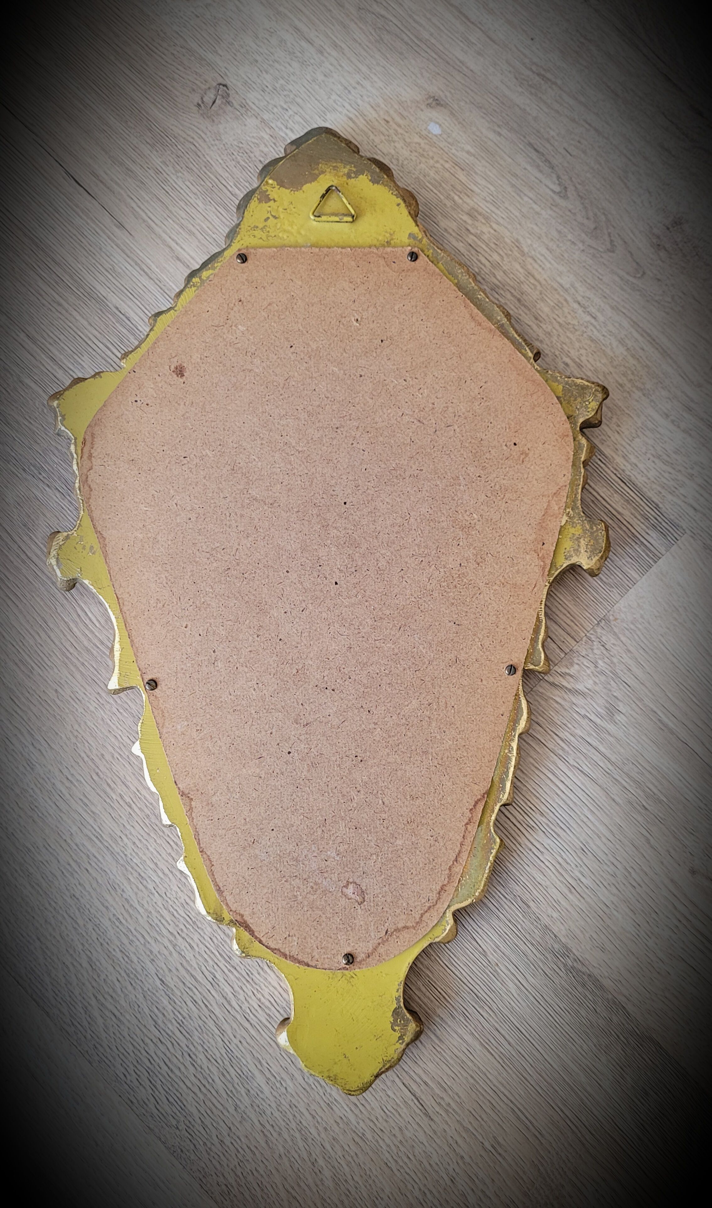 Golden lily mirror 46x27