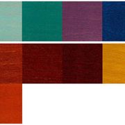 Set of two mixed beige vintage stools mid-century, Edmund Homa, Europe, 1960s
